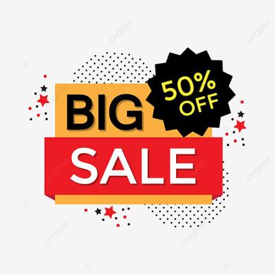 big sale