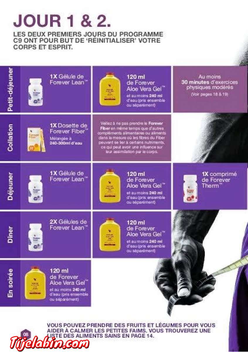 للتنحيف  ‏في ‏٩ ‏أيام ‏Detox ‏C9