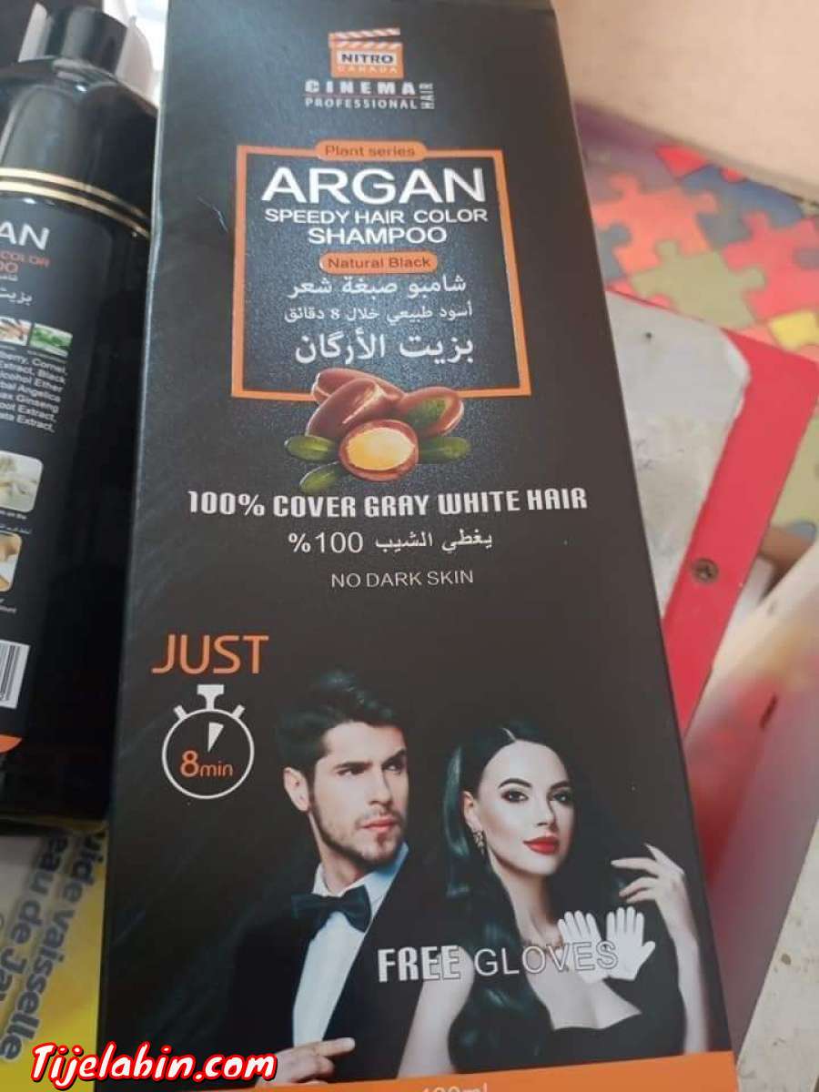 شامبو يقضي على الشيب المبكر