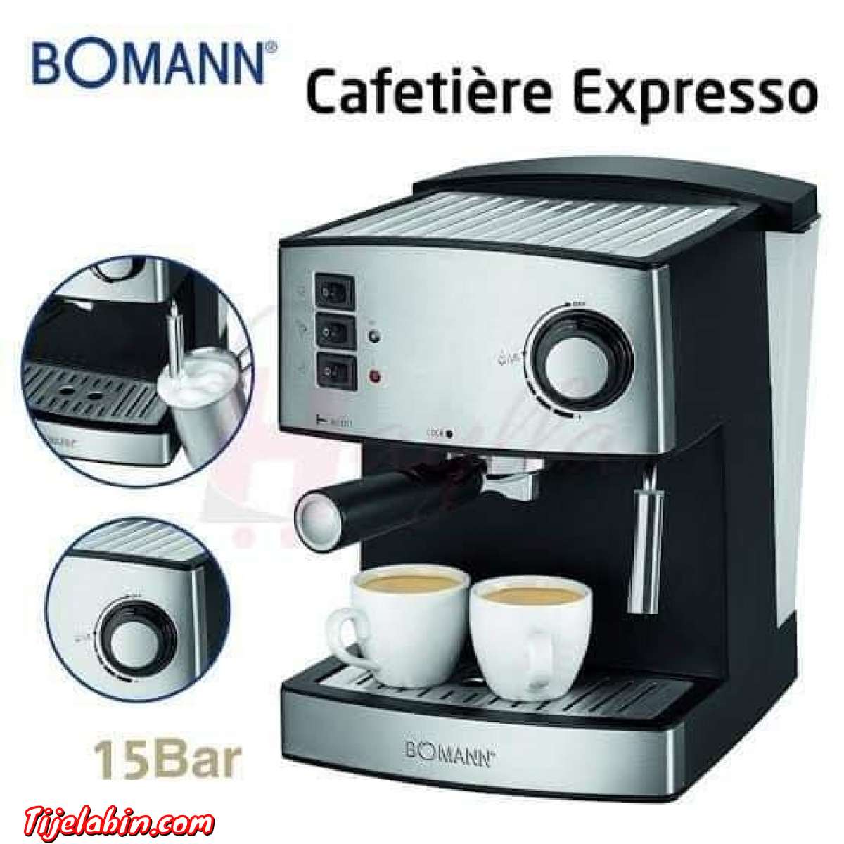 Machine à café expresso et cappuccino Bomann