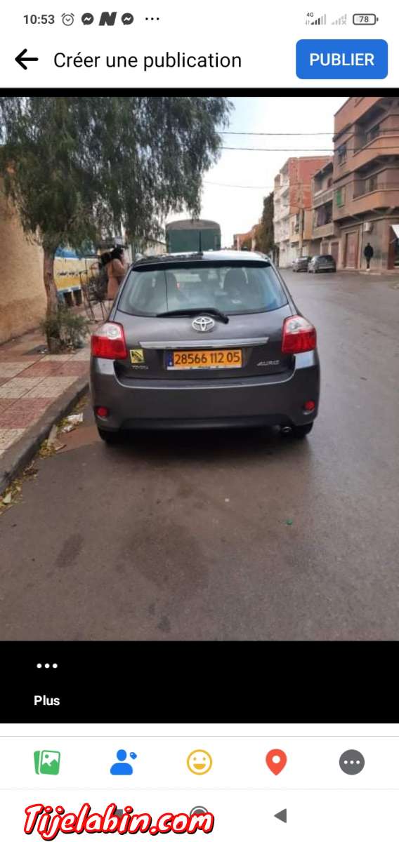 تويوتا اوريس 2012 اسونس1.6 بوات 6 مانيال ماشية 116000