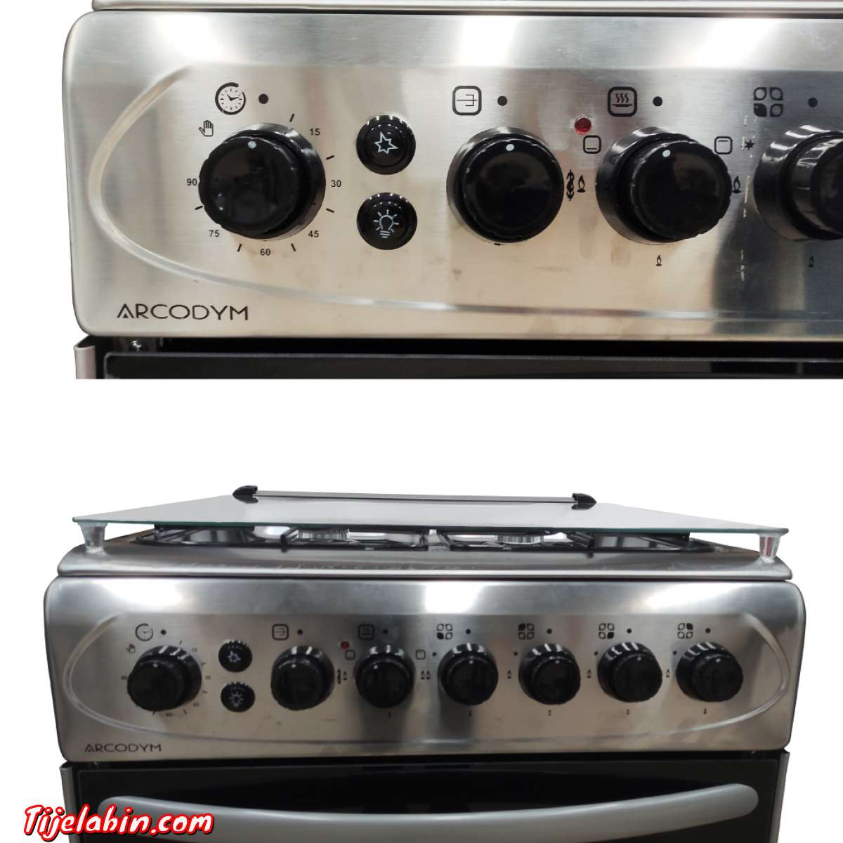 فرن المطبخ مصنوع من الاينوكس المضاد للصدأ ARCODYM Cuisinière