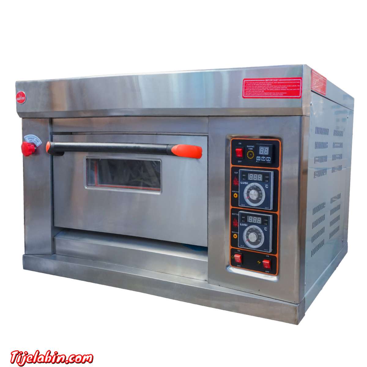 فرن البيتزا الاحترافي المصنوع من الفولاذ المقاوم للصدأ لتحضي