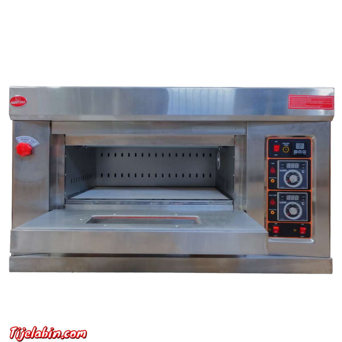 فرن البيتزا الاحترافي المصنوع من الفولاذ المقاوم للصدأ لتحضي