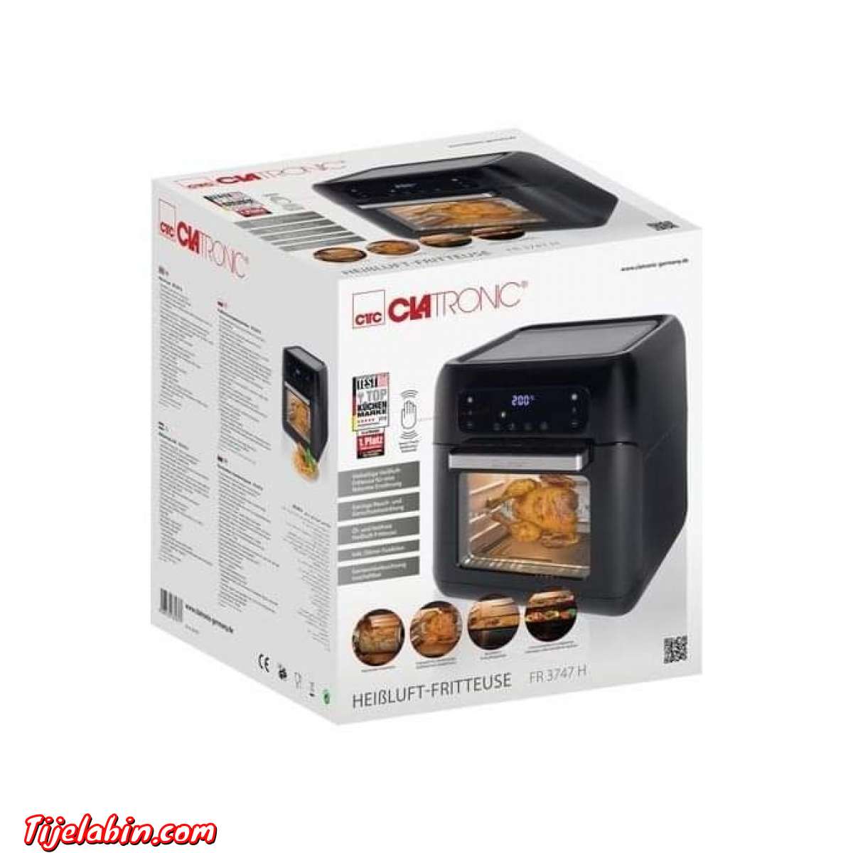 Clatronic Four Et Friteuse Sans Huile 4 En1