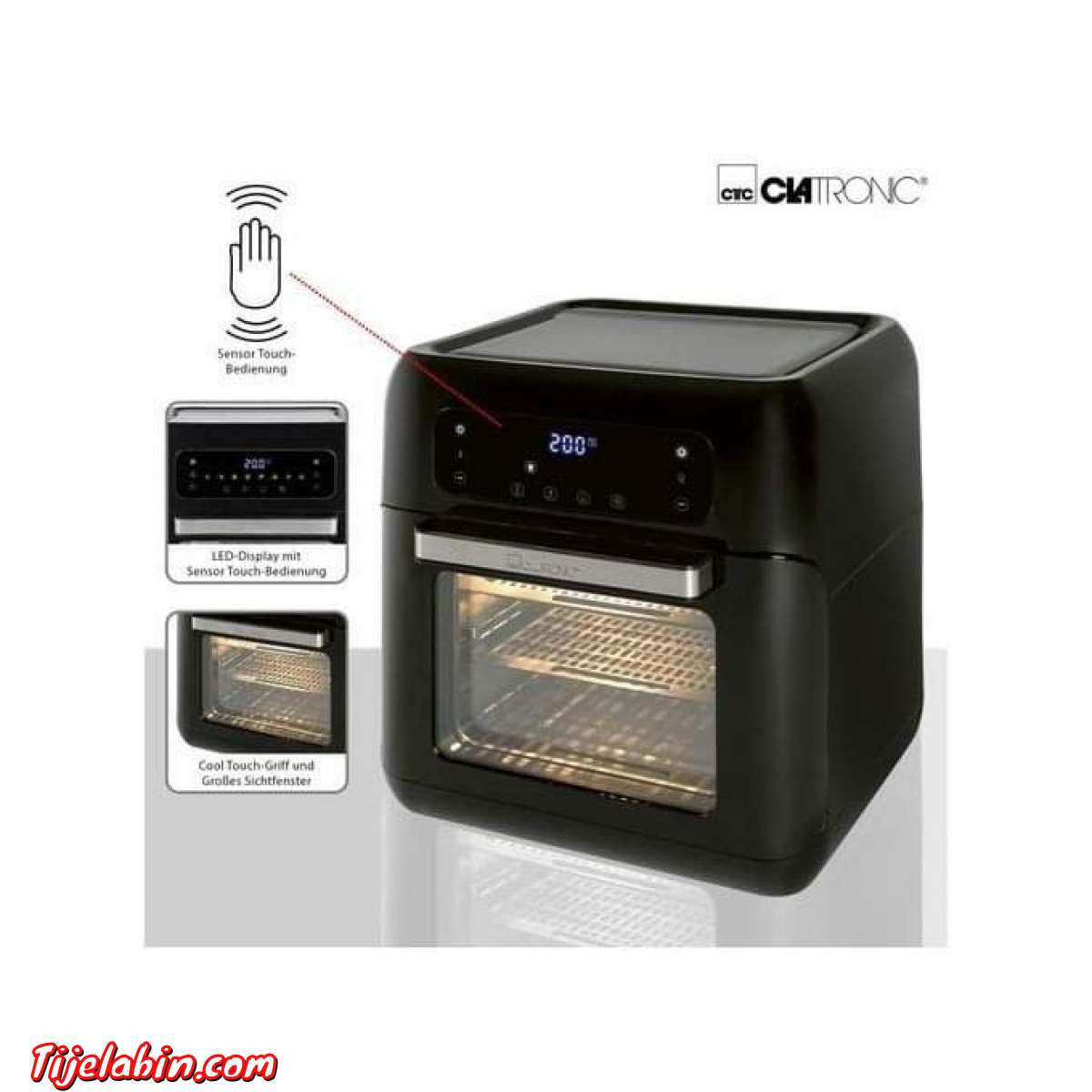 Clatronic Four Et Friteuse Sans Huile 4 En1