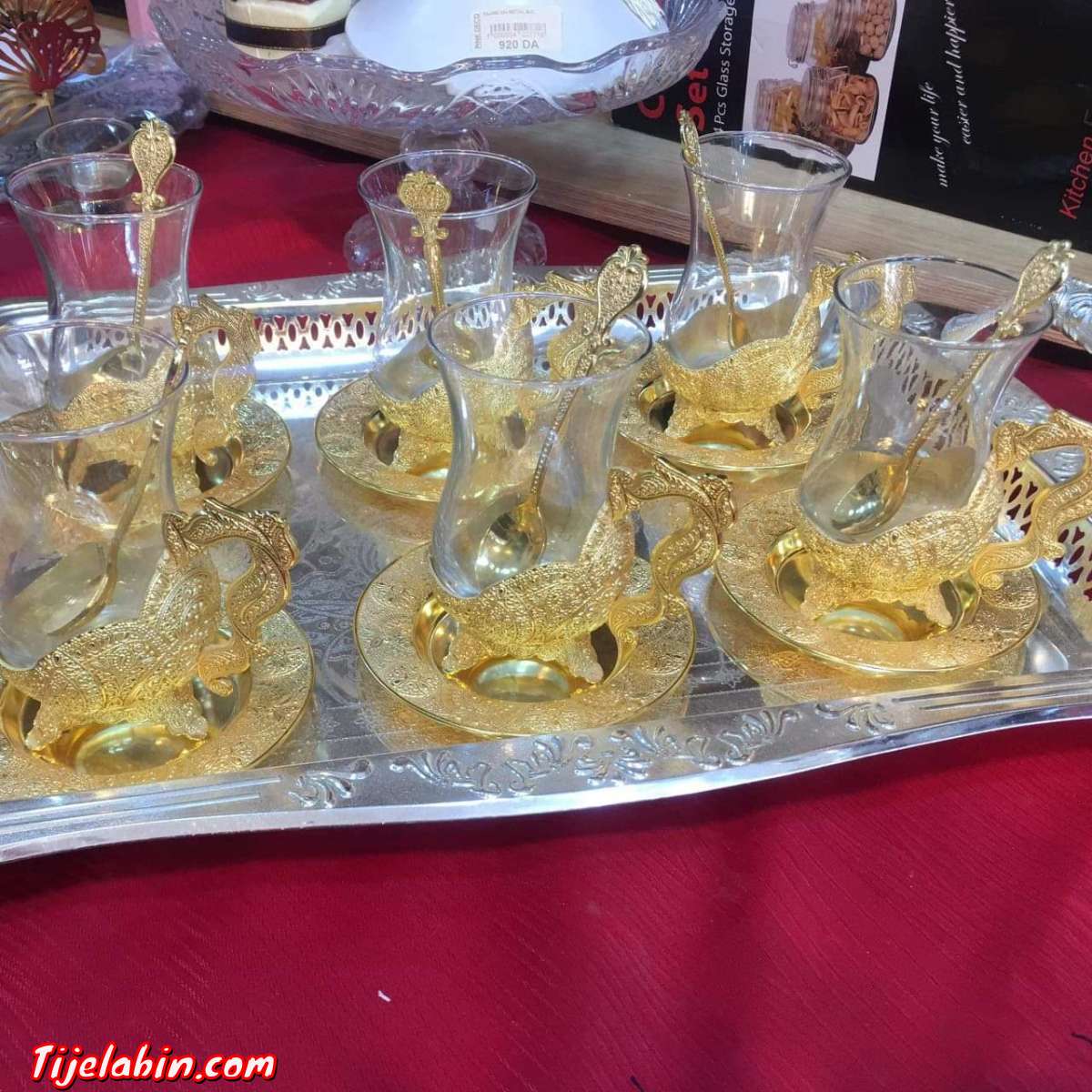 Service à thé 6pcs