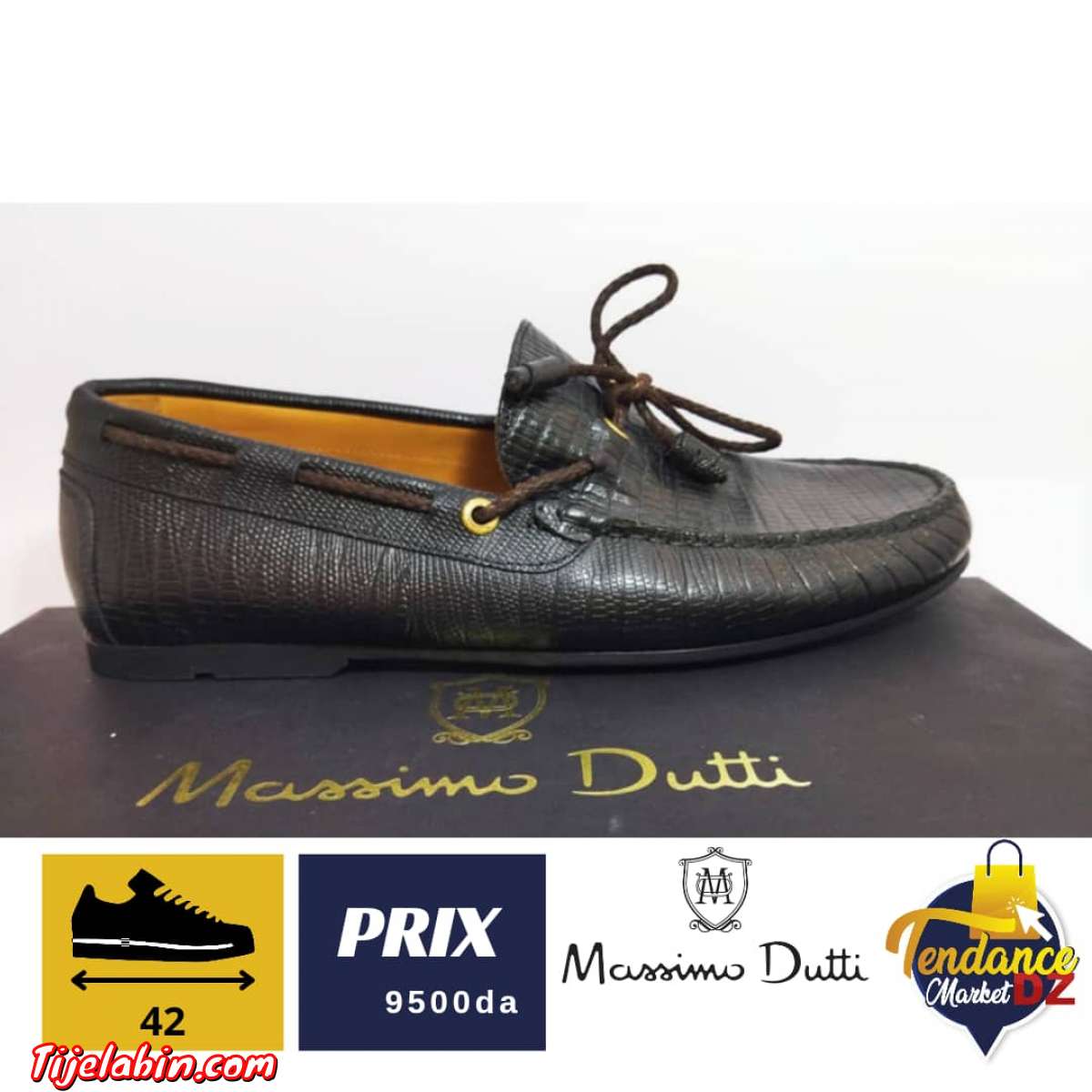 mocassins homme Massimo Dutti original