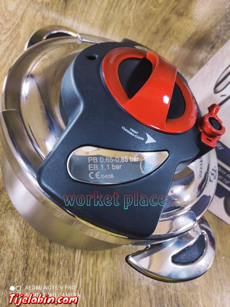 Cocotte minute BOMANN inox 18/10 Capacité 5 litres ferm