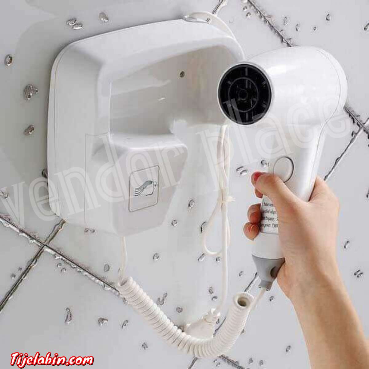 دففي شعرك بسرعة كبيرة مع مجفف الحمام انزو الاحترافي مجفف الش