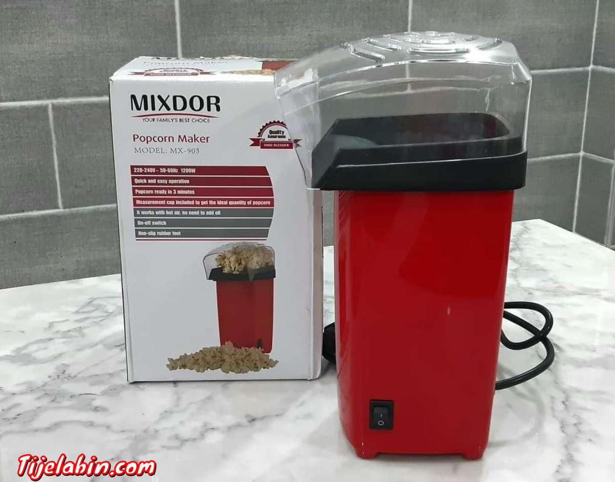 آلة صنع الفشار الكهربائية MIXDOR نوفر لكم آلة صنع الفشار