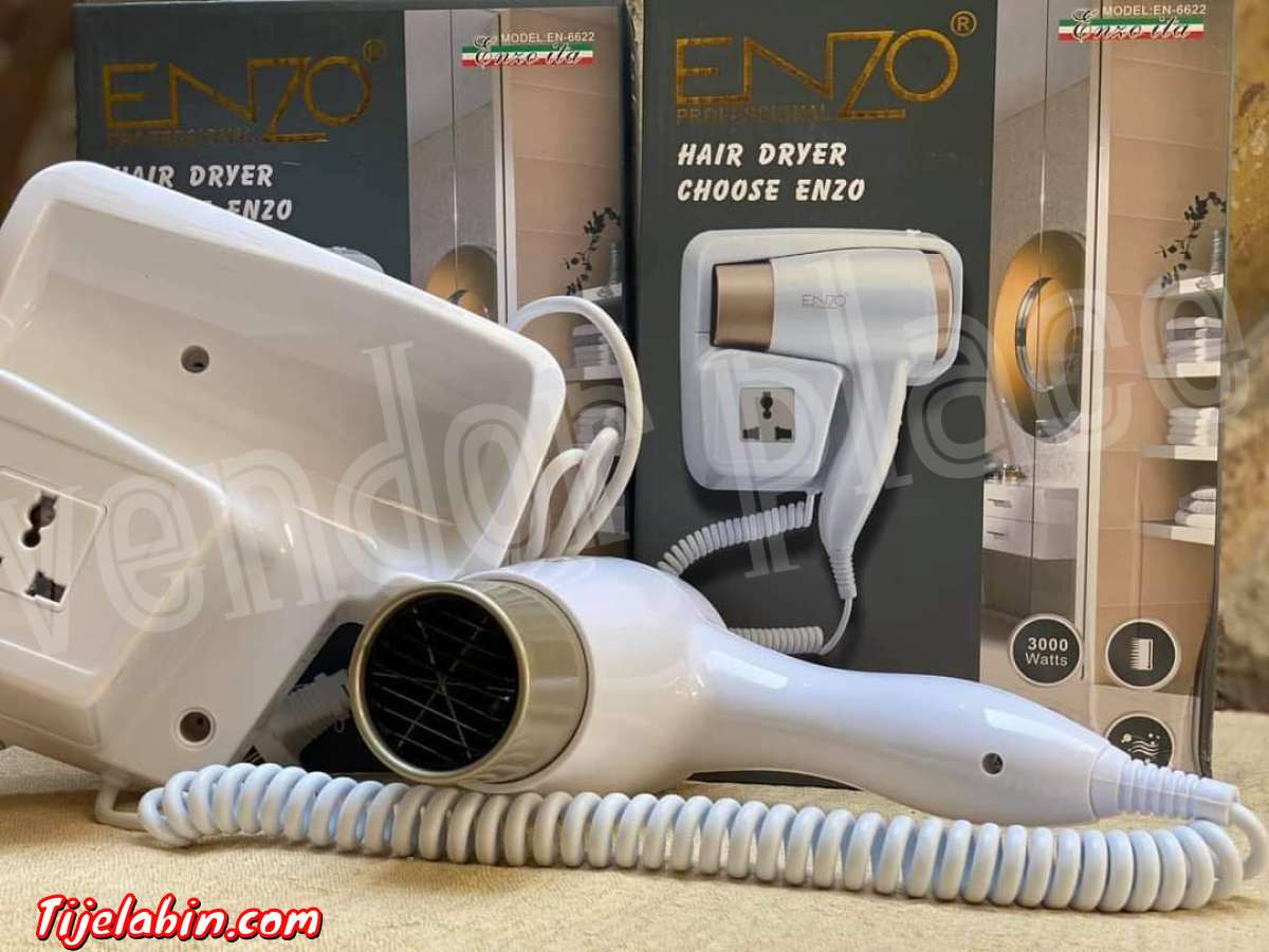 دففي شعرك بسرعة كبيرة مع مجفف الحمام انزو الاحترافي مجفف الش