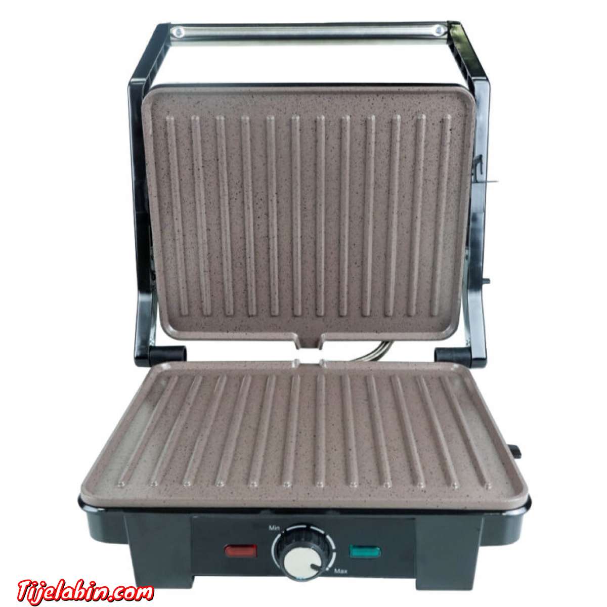 وضعان للطهي: شواء 180 درجة مئوية،شواية على الوجهين.مقبض يدوي