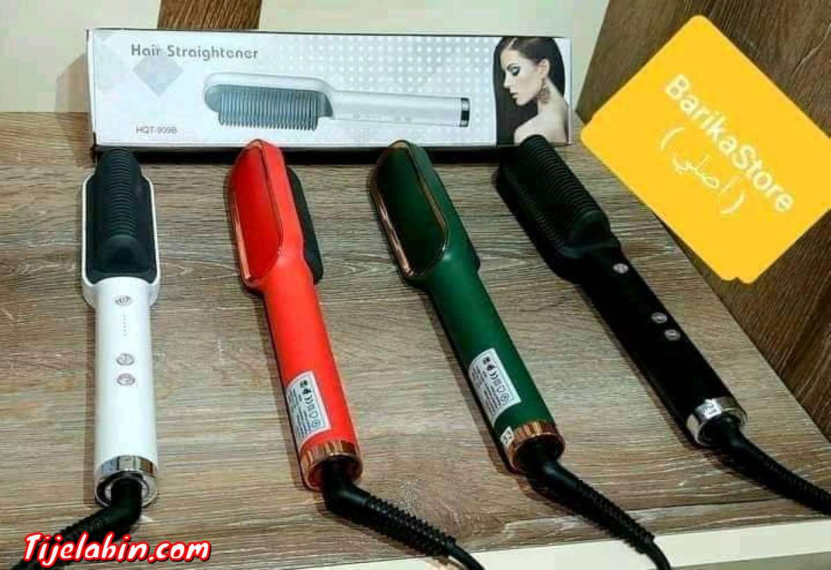 فرشاة / مشط كهربائي للتنعيم