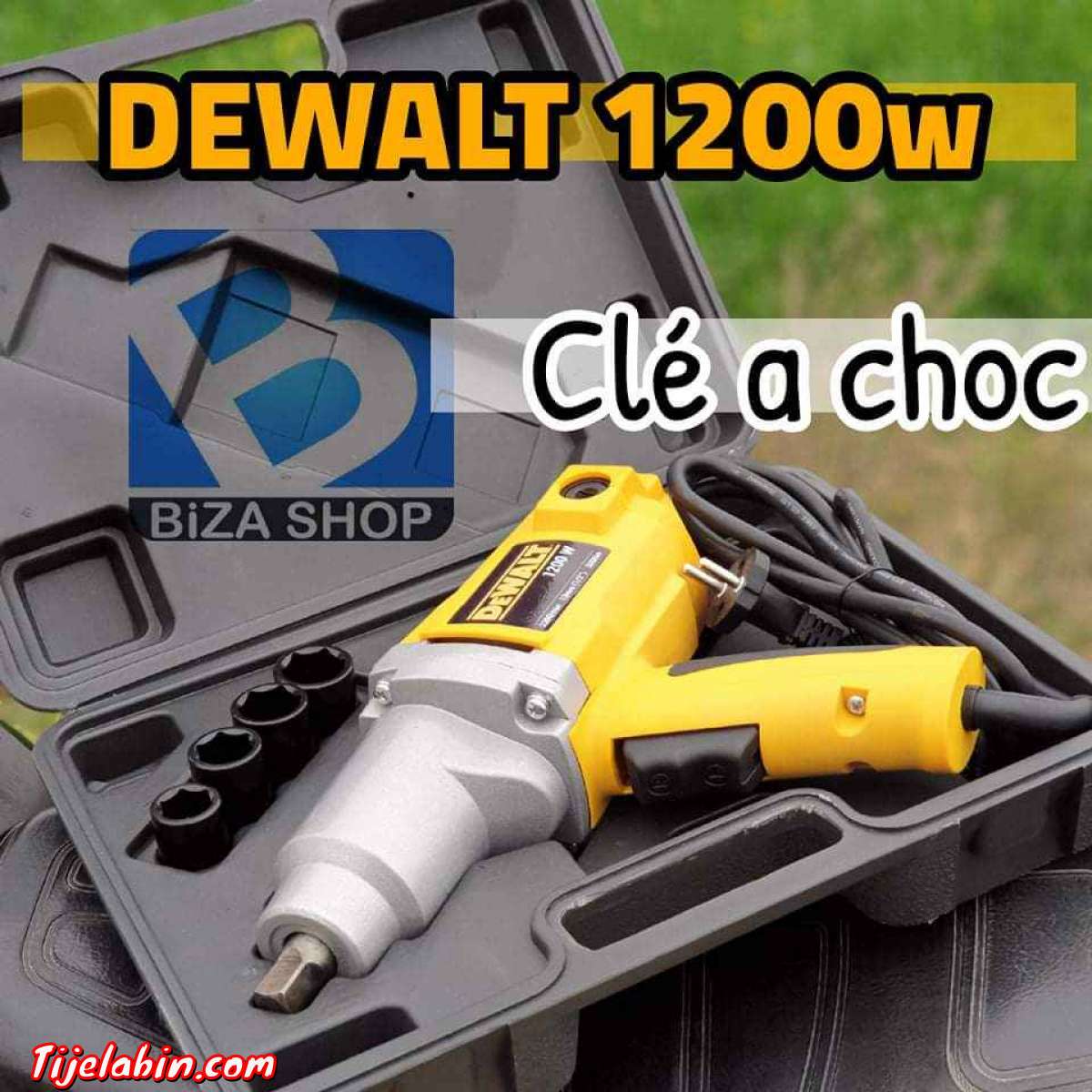 Boulonneuse DEWALT 1200w Cle a choc  a cable 220v نوعية مم