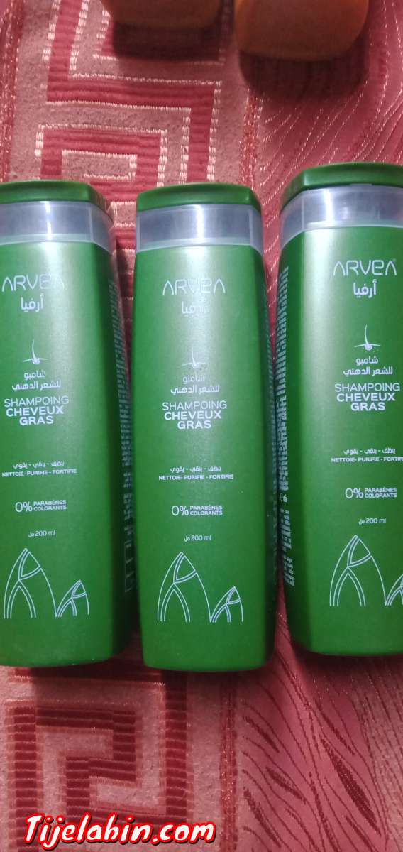 shampooing arvea cheuveux gras et secs