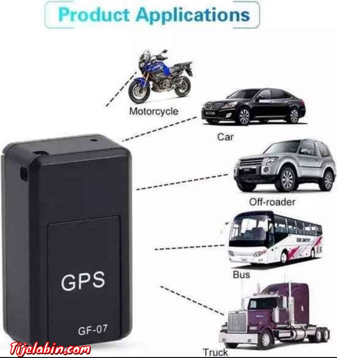 جهاز تعقب وتحديد المواقع GPS tracker GF-07وداعا للخوف من ت