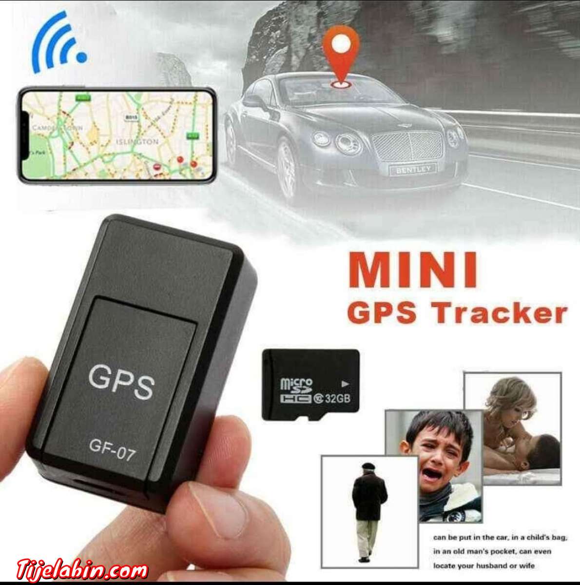 جهاز تعقب وتحديد المواقع GPS tracker GF-07وداعا للخوف من ت