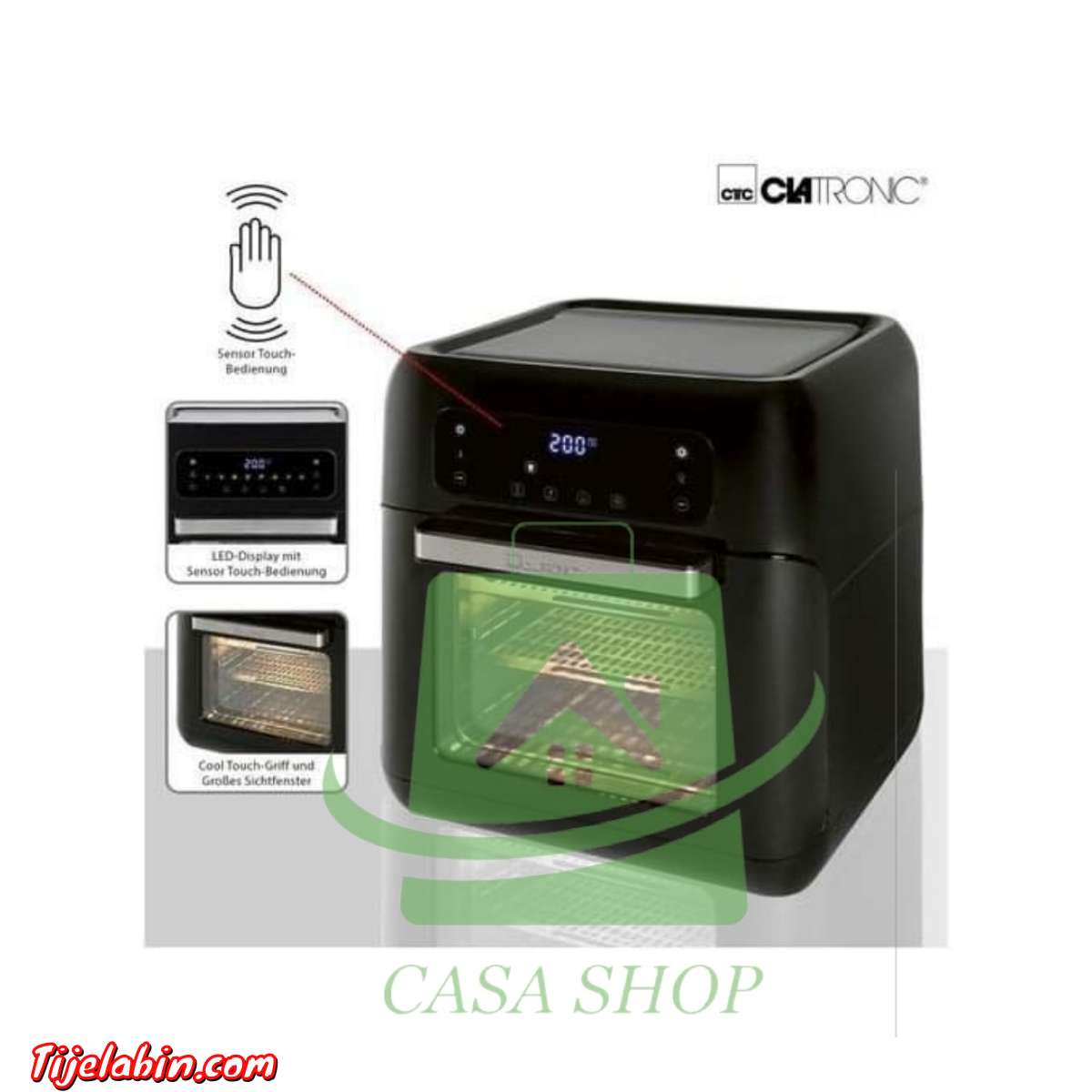 Four et friteuse sans Huile 4en1 clatronic