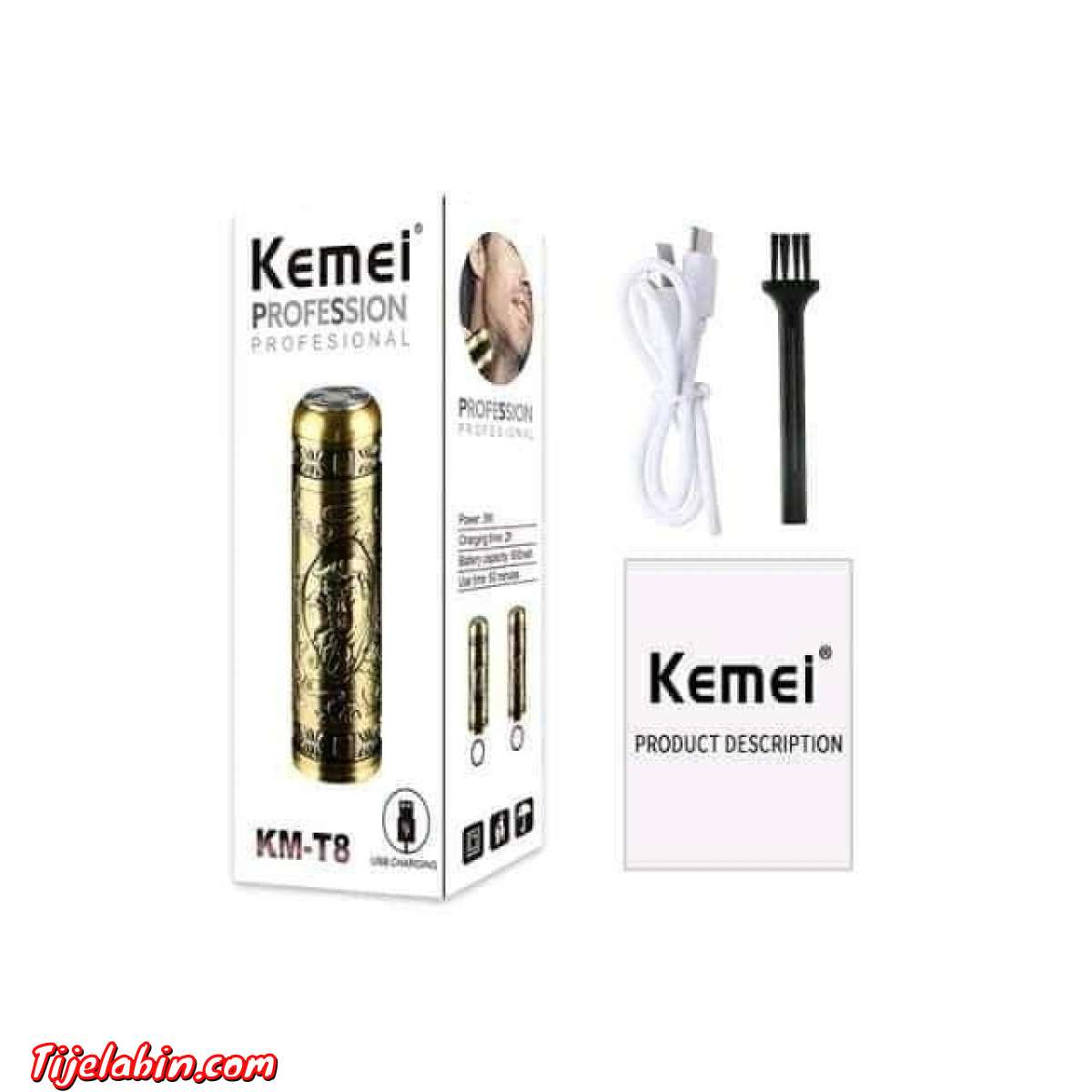 ماكينة الحلاقة الصغيرة T8 Mini rasoir kemei