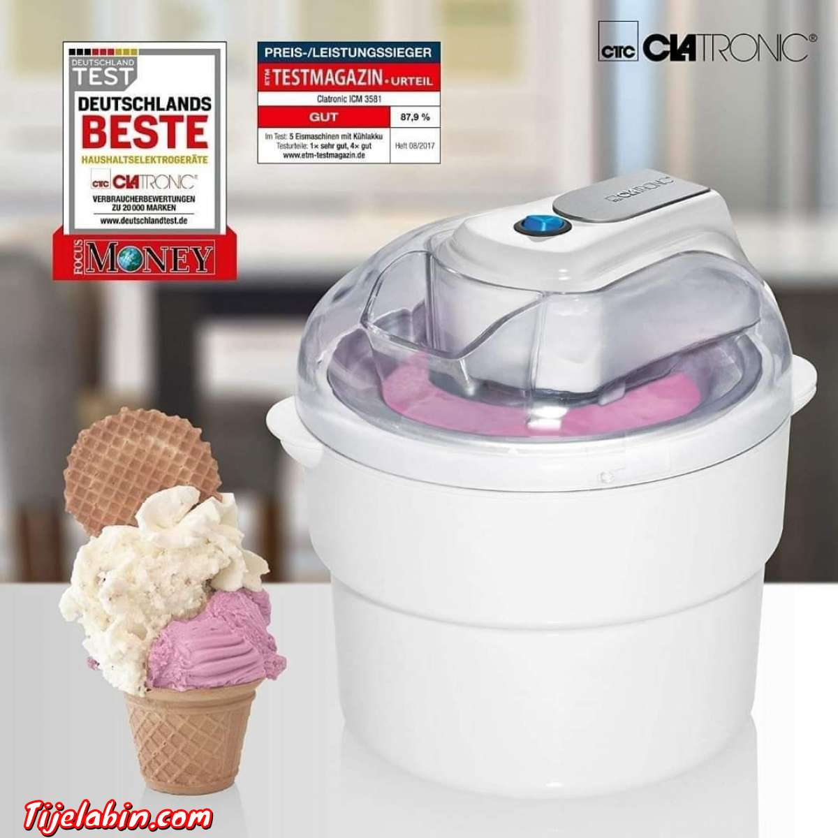 ماكينة صنع الآيس كريم CLATRONIK