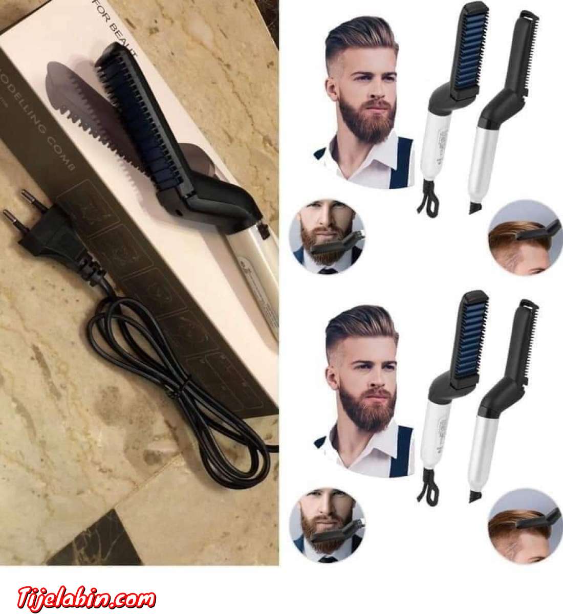 مشط حراري للرجال لحية و شعر
