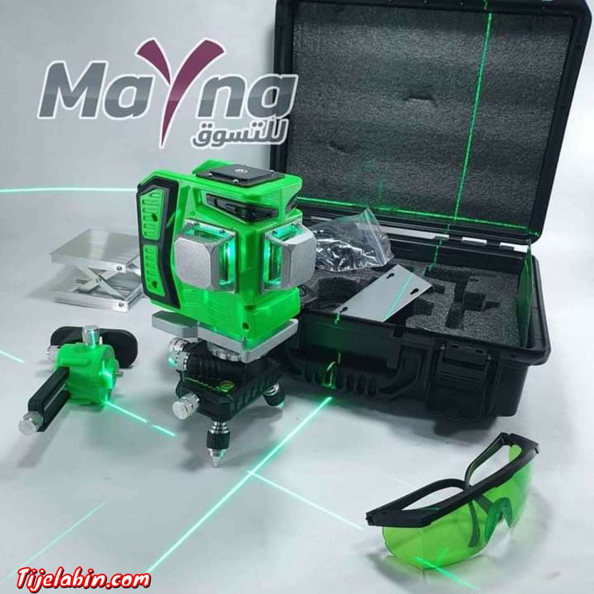 Niveau lazer Sarnormax 3D 12 lignes + Auto-nivellement + D