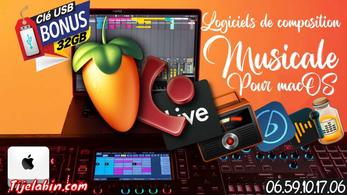 Logiciels de production musicale et VST Plugins pour MacBook