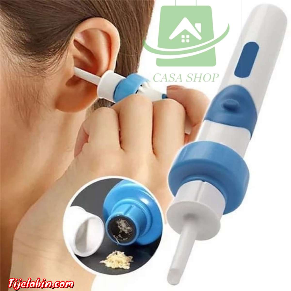 جهاز تنظيف الاذن بالشفط