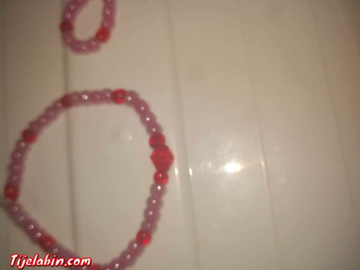 bracelet avec bague simple rose_rouge