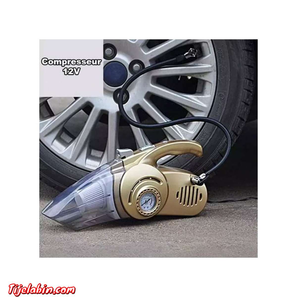 مكنسة كهربائية بضاغط هواء Aspirateur Compresseur Auto