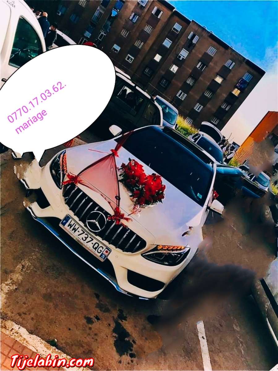 location voiture de mariage avec chofer location la sono