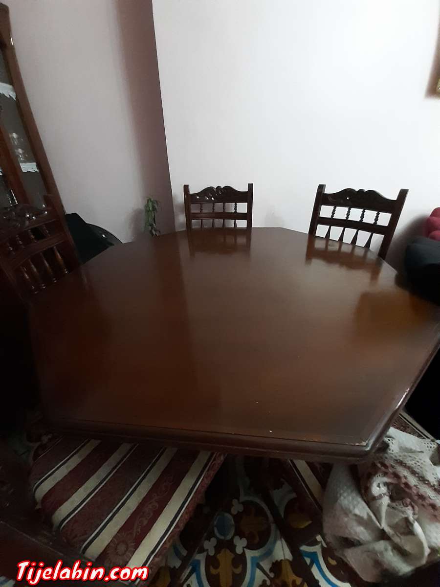 table salle à manger avec 6chaise