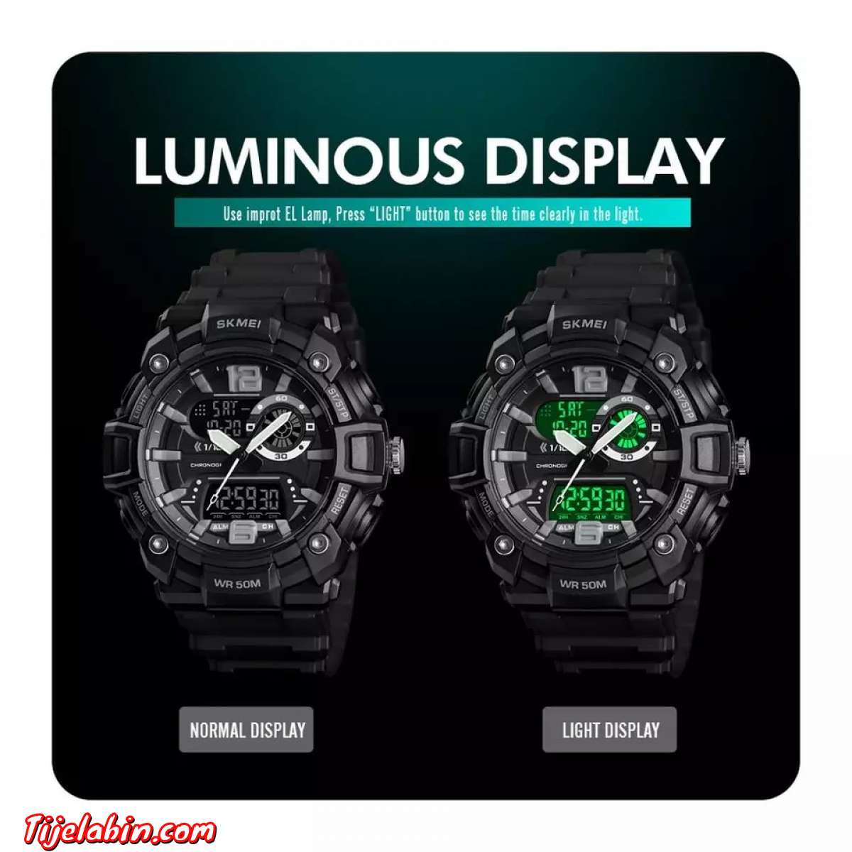 montre skmei original modèle 1529 double affichage