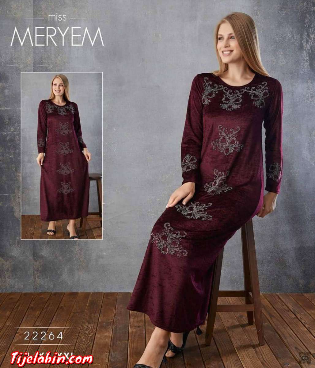 روبة قطيفة صناعة تركية