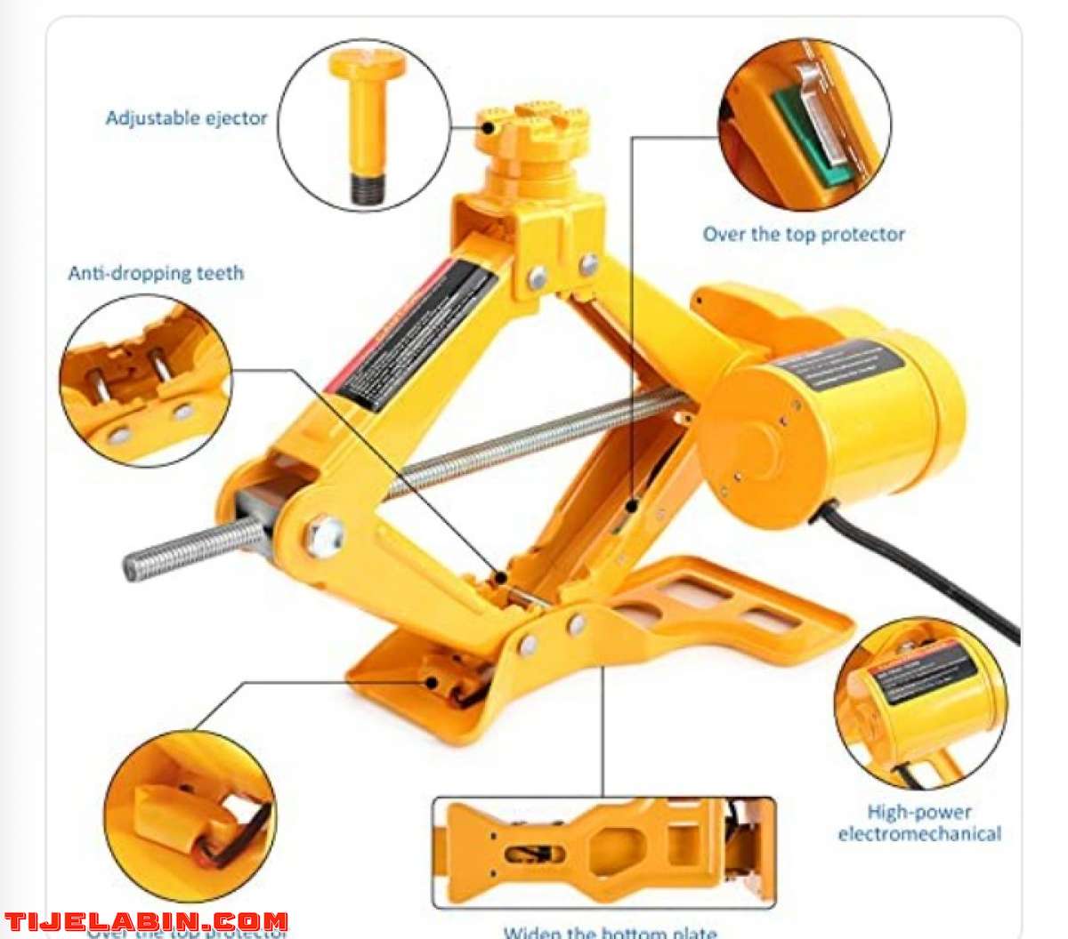 كريك اليكتريك cric électrique 3 tonnes 