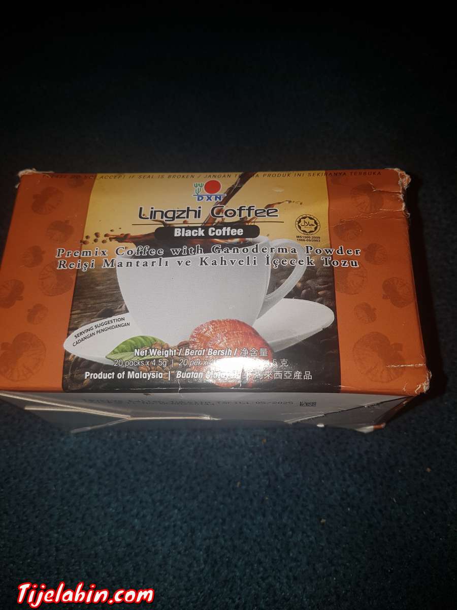 قهوة سوداء بدون كافيين