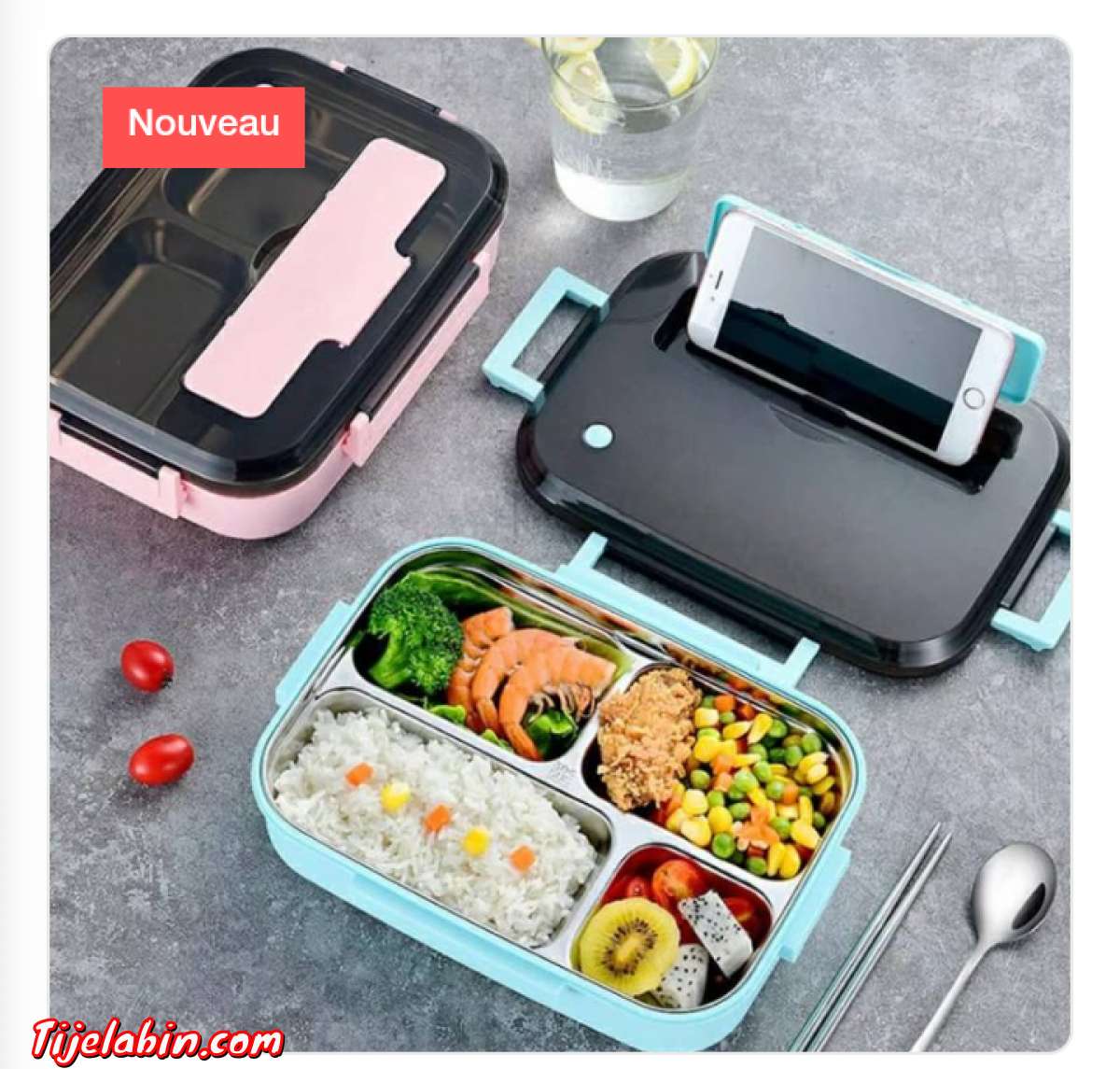 boite à déjeuner thermique بورتمونجي حافظة للحرارة