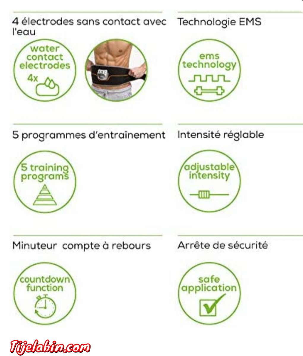 ceinture de musculation abdominale Beurer Em35