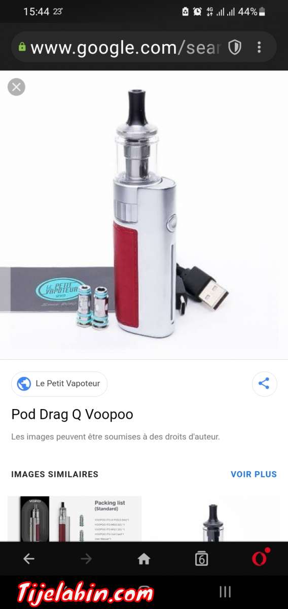 cigarette électronique voopoo DRAG Q