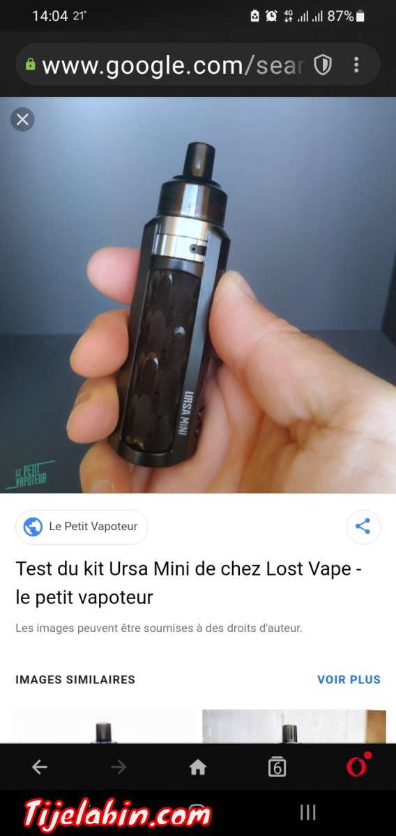 cigarette électronique lostvape ursa mini