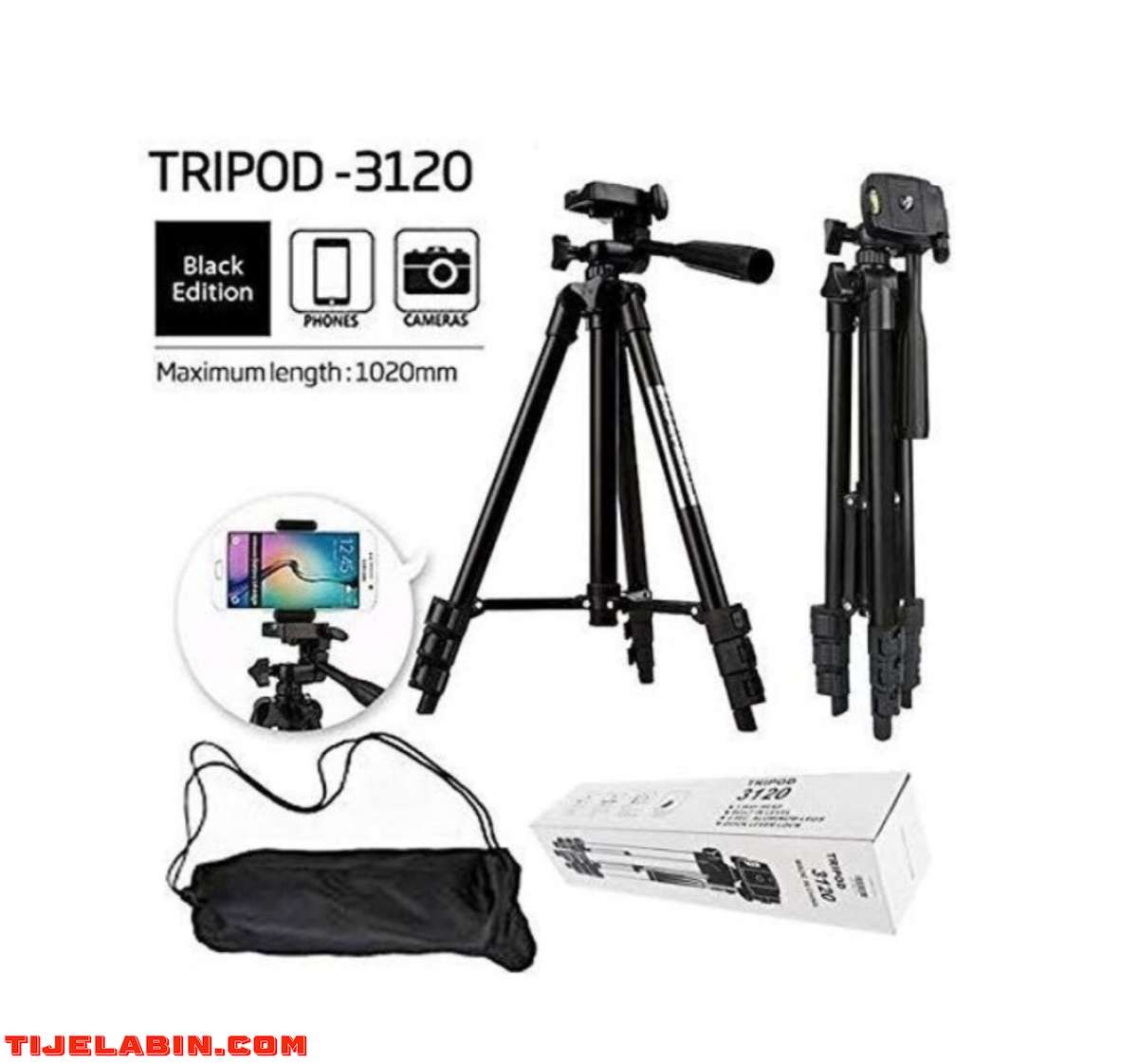 Téléphone Et Appareil Photo - Rotation 360° - Noir