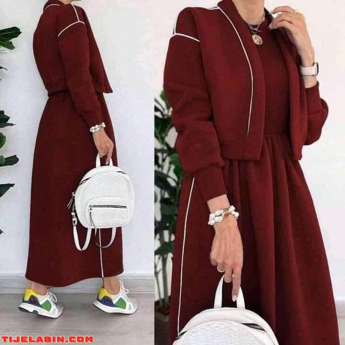 حجاب شتوي قماش مولطو مباشرة من الورشة