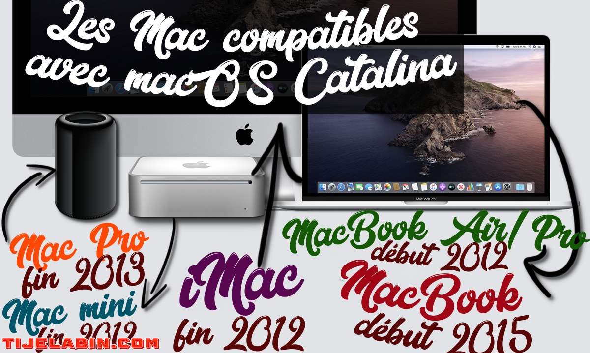 Systéme macOS Catalina Bootable sur clé USB 32GB + 170 Logiciels Professionnel Bonus