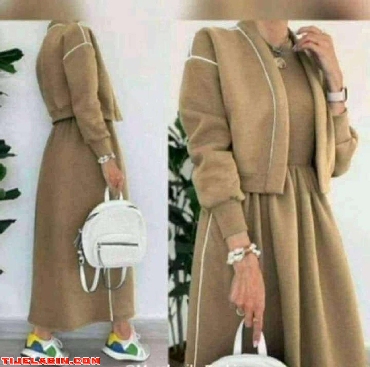 حجاب شتوي قماش مولطو مباشرة من الورشة