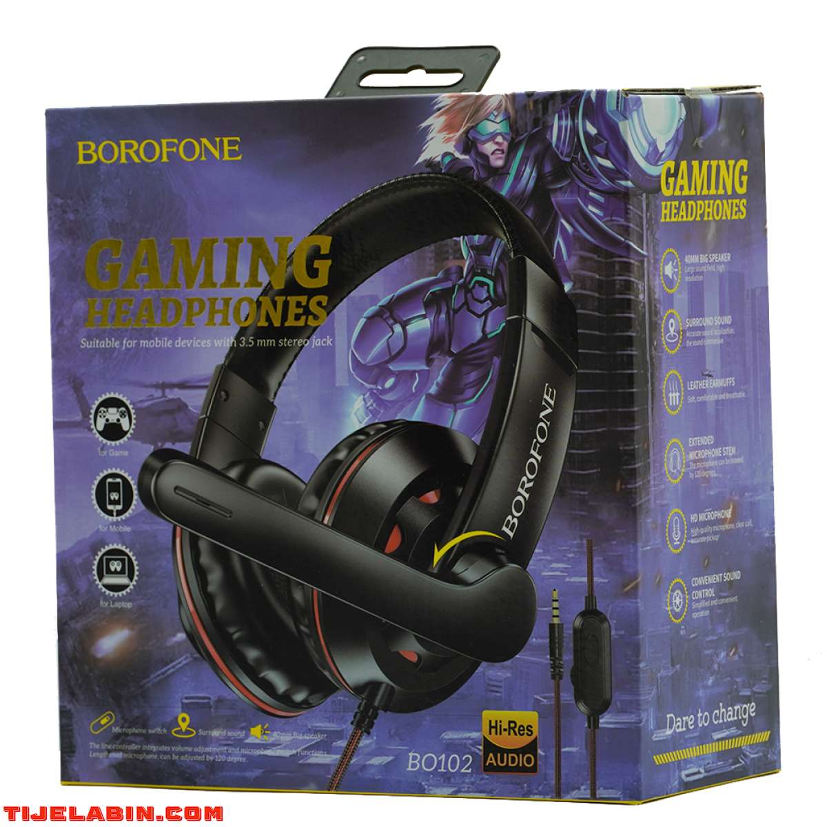 CASQUE GAMING BOROFONE BO102