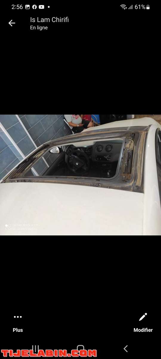 réparation toit ouvrant et rideaux chez sidou Glace