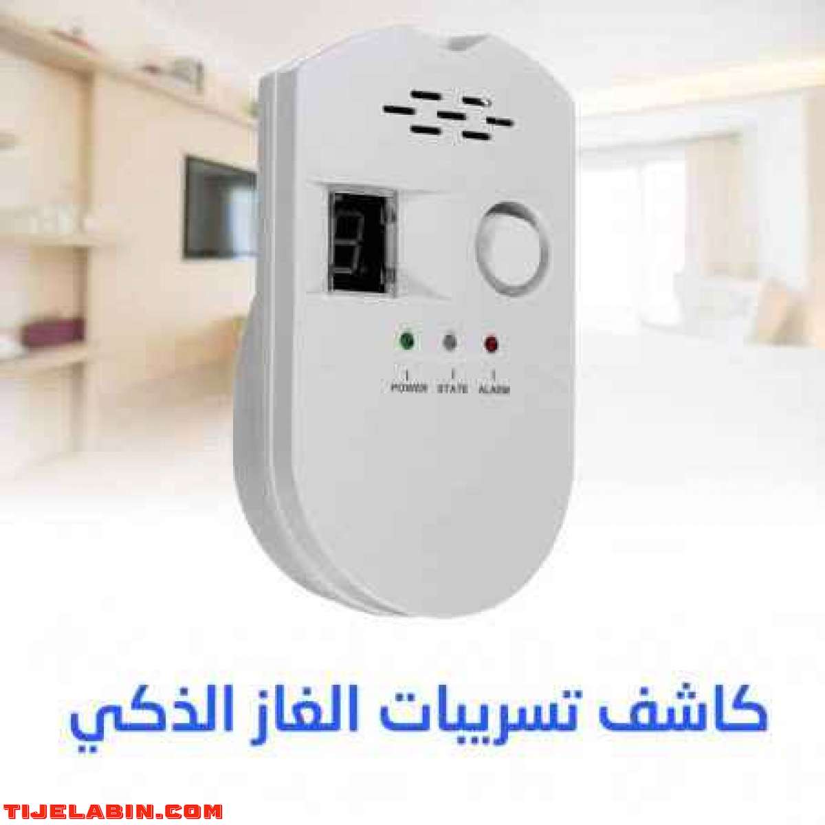 كاشف تسربات الغاز الذكي