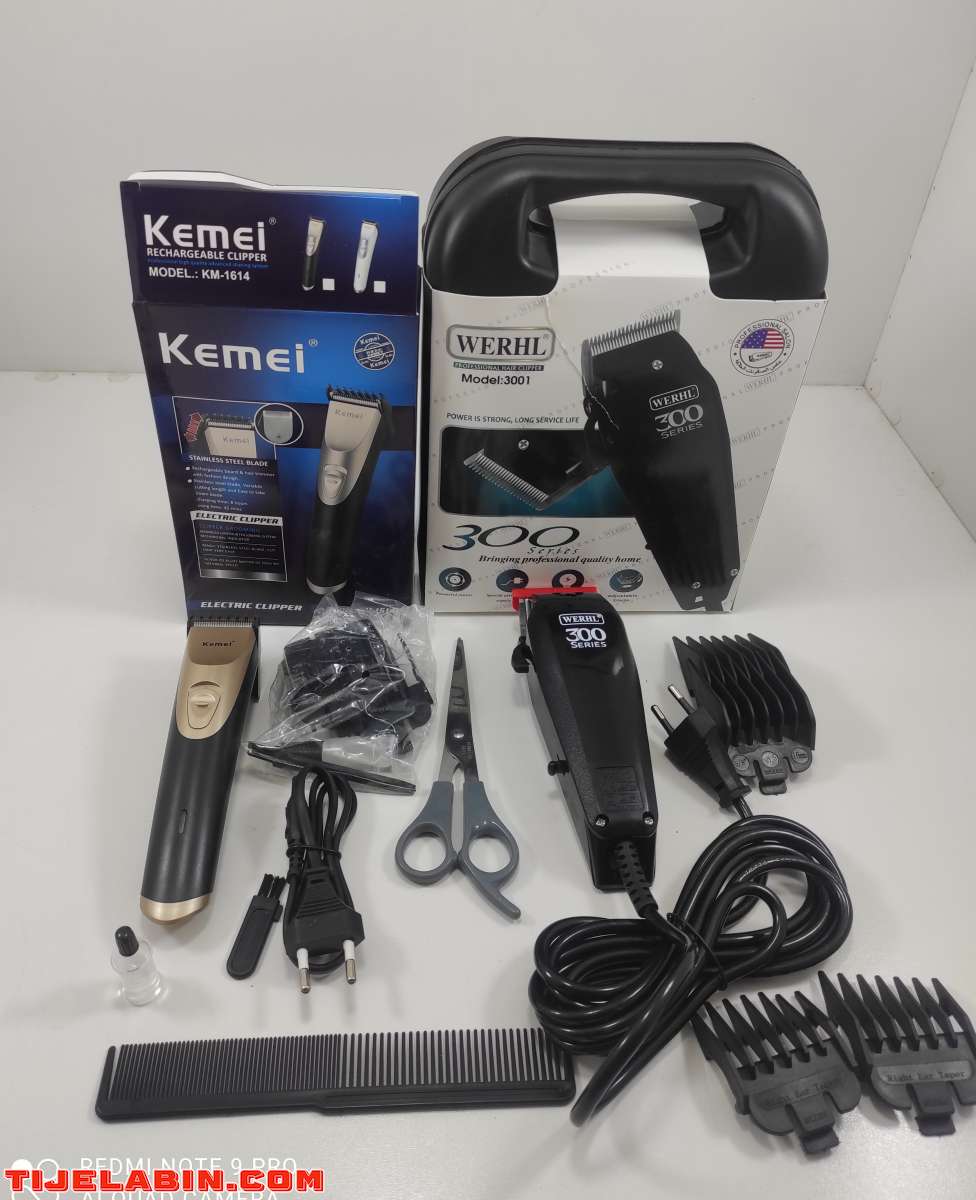 2 x Tondeuse professionnel 300 et KEMEI  séries