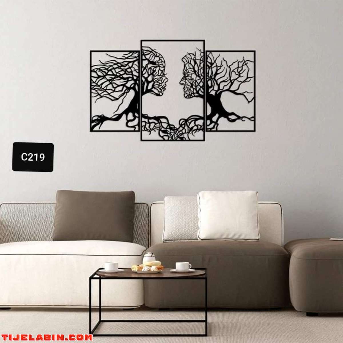 cadre décoratif 3D moderne